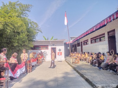 Lomba Tali Temali Hari Pramuka SLB C Budi Asih Wonosobo 2023