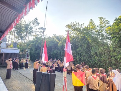 Upacara Hari Pramuka Tahun Ajaran 2024/2025