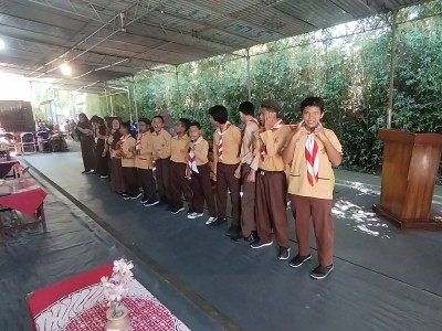 Gebyar Akhir Tahun Penampilan Menyanyi siswa siswi SDLB C Budi Asih Wonosobo 2023
