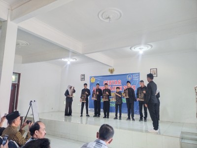 Gebyar Akhir Tahun Penampilan Angklung siswa siswi SMPLB dan SMALB C Budi Asih Wonosobo 2023