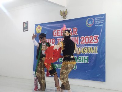 Gebyar Akhir Tahun Penampilan Tari Lengger Angger Denok siswa SLB C Budi Asih Wonosobo 2023
