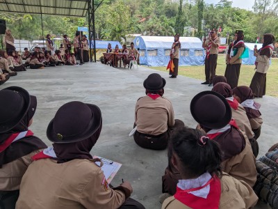 Semapur Regu Putri SLB C Budi Asih Wonosobo PPBK 2024